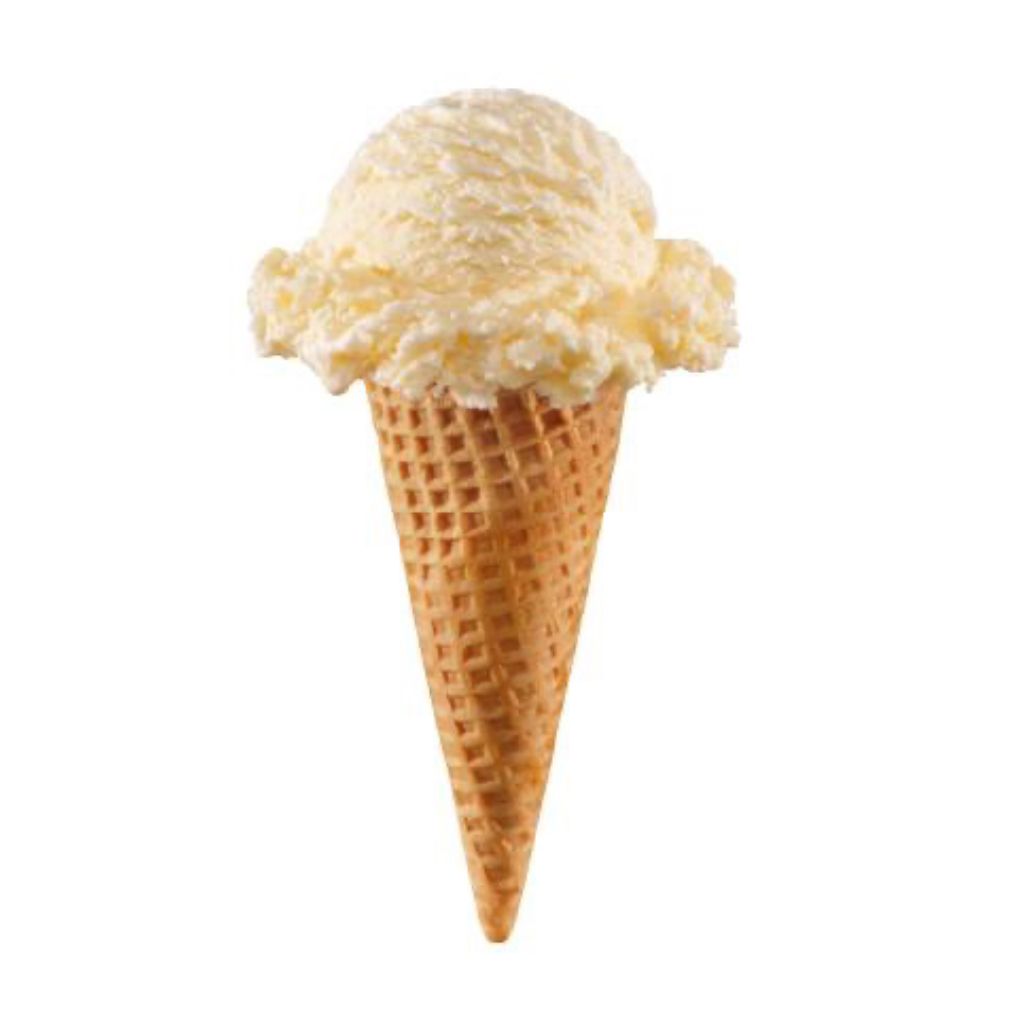 Ice Cream Cone Vanilla