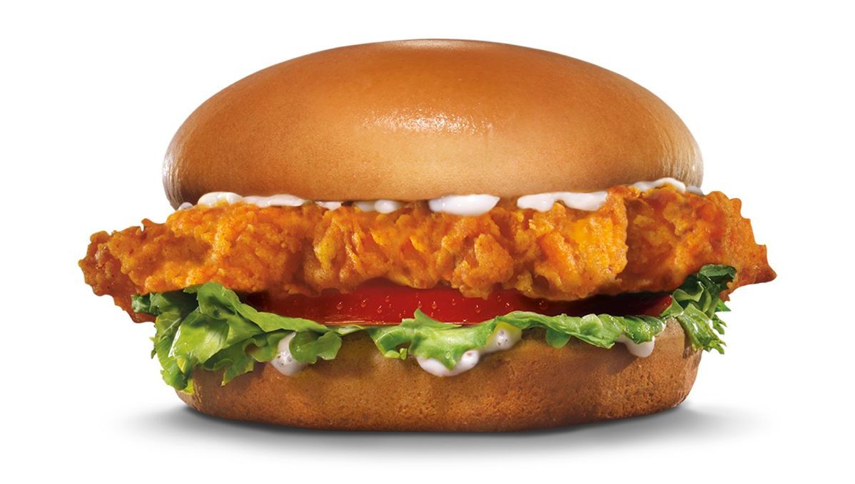 CHICKEN FILLET SANDWICH Hand-Breaded CHICKEN