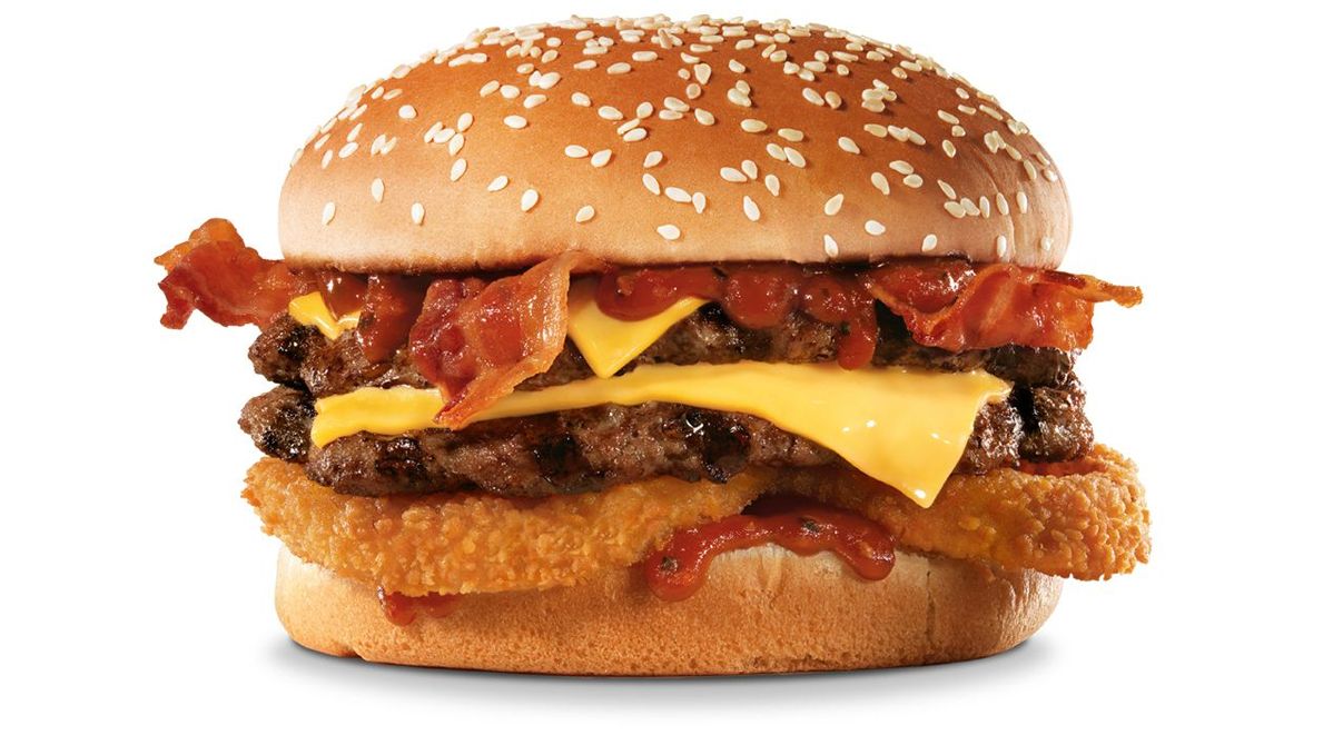 DOUBLE WESTERN BACON Chargrilled BURGER
